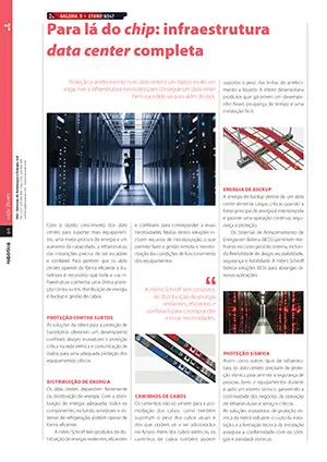 Artigo para lá do chip: infraestrutura data center completa