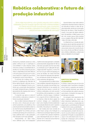Artigo sobre Robótica colaborativa: o futuro da produção industrial