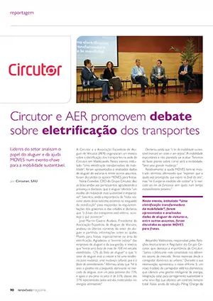 Reportagem sobre eletrificação dos transportes