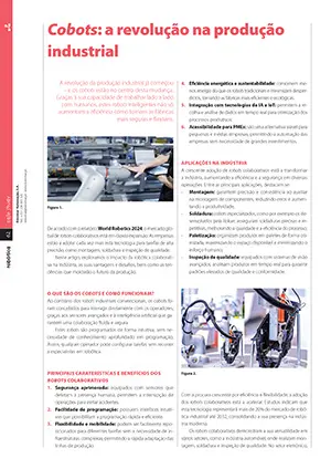 Artigo sobre Cobots: a revolução na produção industrial