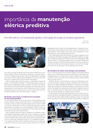 Artigo sobre importância da manutenção elétrica preditiva