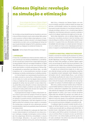 Artigo sobre Gémeos Digitais: revolução na simulação e otimização