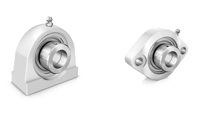 Rolamentos de esferas insertáveis e chumaceiras para a indústria alimentar (Foto:Schaeffler). Rolamentos de esferas insertáveis e chumaceiras para a indústria alimentar (Foto:Schaeffler).