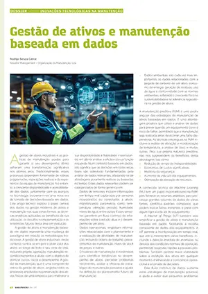 Artigo sobre a Gestão de ativos e manutenção baseada em dados