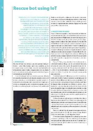 Artigo sobre Rescue bot using IoT