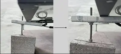 acessórios de nivelamento para estruturas Solarbloc