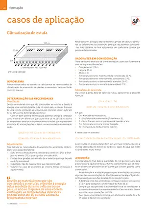 Artigo sobre climatização de estufa
