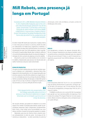 Artigo sobre MiR Robots
