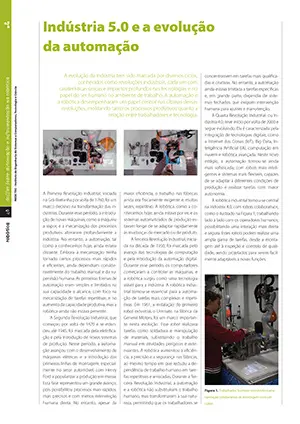 Artigo sobre Indústria 5.0 e a evolução da automação