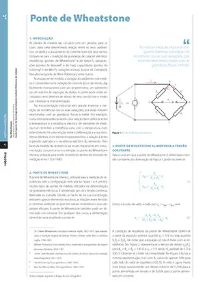 Artigo sobre Ponte de Wheatstone